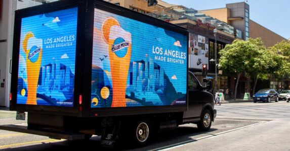 digital led mobile billboard advertising