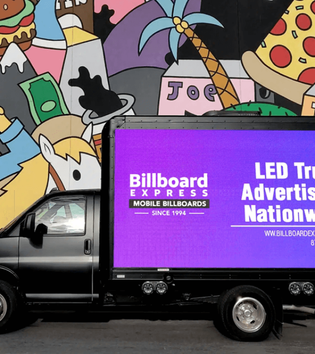digital led mobile billboard advertising