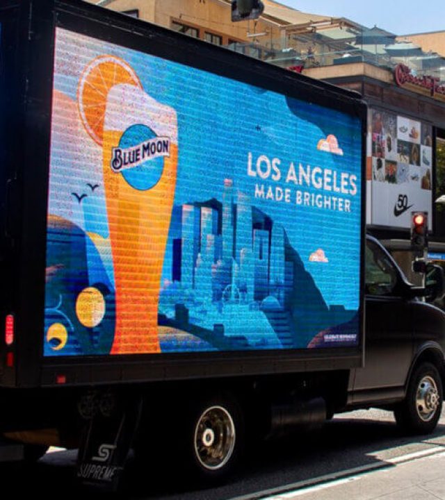 digital led mobile billboard advertising